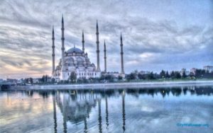 Top blue mosque wallpaper Download