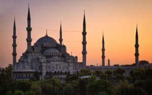 Top blue mosque wallpaper HD Download