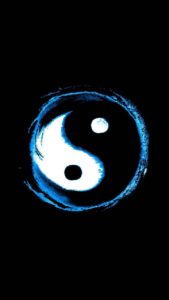 Top blue yin yang wallpaper 4k Download