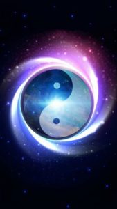 Download blue yin yang wallpaper HD