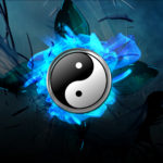 Download blue yin yang wallpaper HD