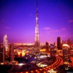 Download burj khalifa at night wallpaper HD