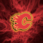 Top calgary flames logo wallpaper 4k Download