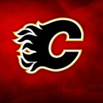 Download calgary flames logo wallpaper HD