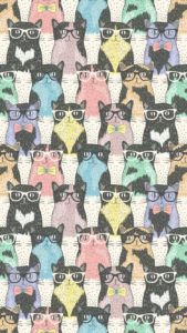 Top cat pattern iphone wallpaper 4k Download