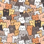 Top cat pattern iphone wallpaper HD Download