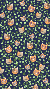 Top cat pattern iphone wallpaper Download