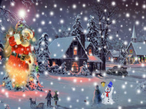 Top christmas animation wallpaper download Download