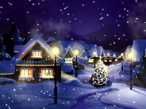 Download christmas animation wallpaper download HD