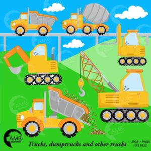 Download construction truck background HD