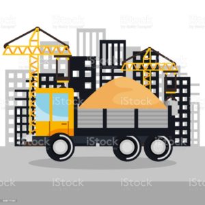 Download construction truck background HD