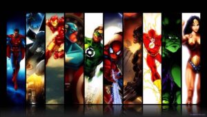 Download cool superhero backgrounds HD