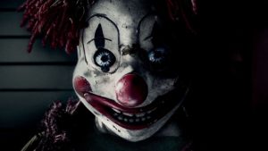 Download creepy clown wallpaper HD