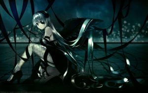 Top dark anime girl wallpaper Download