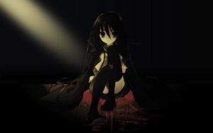 Download dark anime girl wallpaper HD