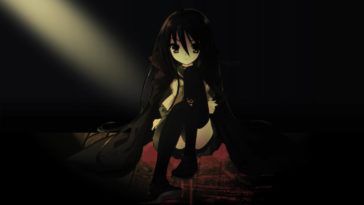 Download dark anime girl wallpaper HD