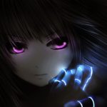 Download dark anime girl wallpaper HD
