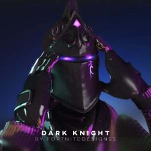 Download dark knight fortnite wallpaper HD