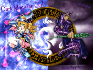 Download dark magician girl background HD