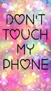 Download do not touch wallpaper HD