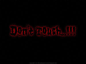 Top do not touch wallpaper HQ Download