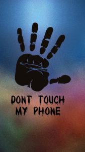 Download do not touch wallpaper HD