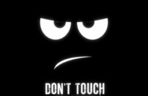 Top do not touch wallpaper HD Download