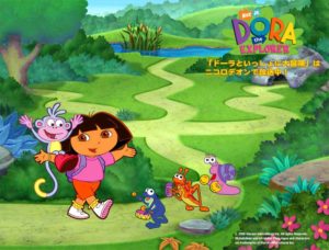 Download dora the explorer wallpaper HD