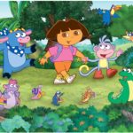 Download dora the explorer wallpaper HD