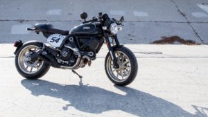 Download ducati scrambler cafe racer wallpaper HD