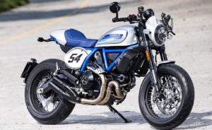 Download ducati scrambler cafe racer wallpaper HD