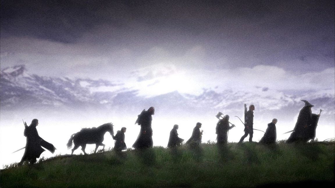 Download fellowship of the ring wallpaper HD