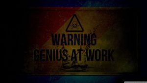 Download genius wallpaper HD