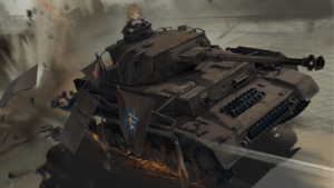 Top girls und panzer wallpaper 4k Download