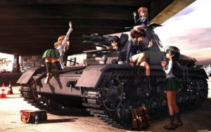 Top girls und panzer wallpaper HD Download