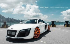 Top gold audi r8 wallpaper free Download