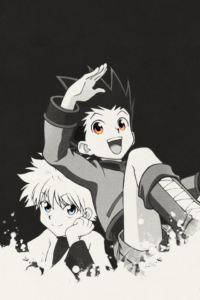 Download gon and killua iphone wallpaper HD