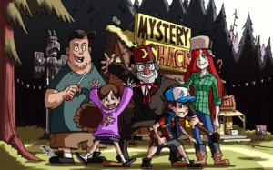 Top gravity falls anime wallpaper HQ Download