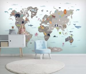 Top gray world map wallpaper HD Download