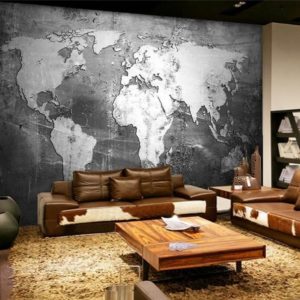 Top gray world map wallpaper free Download