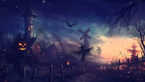 Top halloween anime backgrounds Download