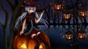 Download halloween anime backgrounds HD