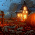 Top halloween themed desktop wallpaper HD Download