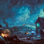 Download halloween themed desktop wallpaper HD