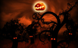 Top halloween tree wallpaper HD Download