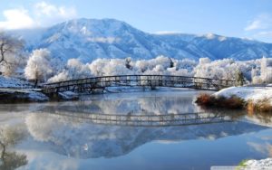 Top high resolution winter scene wallpaper Download