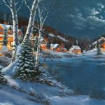 Download high resolution winter scene wallpaper HD