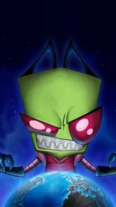 Top invader zim iphone wallpaper 4k Download