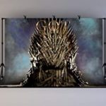 Download iron throne background HD