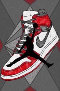 Download jordan shoes wallpaper HD